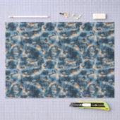 Maine Christmas Village bedekt met sneeuw Tissuepapier (Craft)