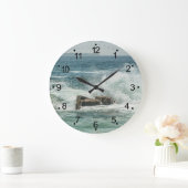 Maine Coast Acadia Ocean Waves Grote Klok (Huis)