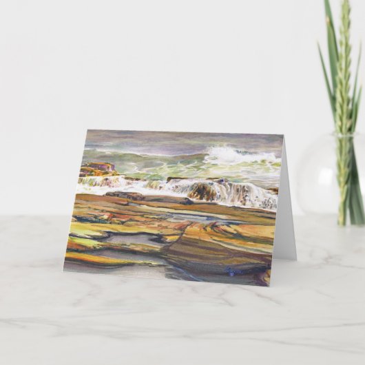 Maine Coast Beach Kaart (Voorkant)