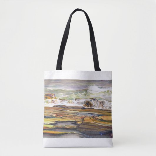 Maine Coast Beach Tote Bag (Voorkant)