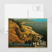  Maine Coast Briefkaart (Voorkant / Achterkant)