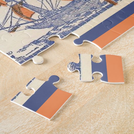 Maine Coast Custom Legpuzzel (Zijkant)