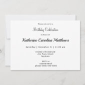 Maine Coast Lighthouse Birthday Kaart (Achterkant)