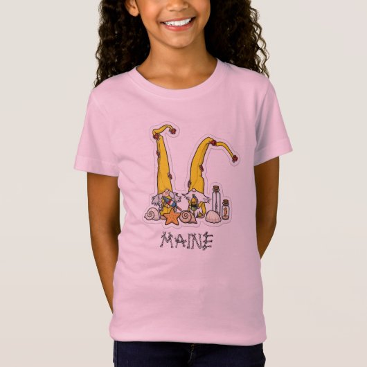 Maine Coast - Welcome Gnome  T-shirt (Voorkant)