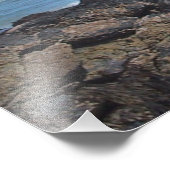 Maine Coastline Foto Afdruk (Hoek)