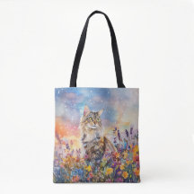 Maine Coon - Canvas tas