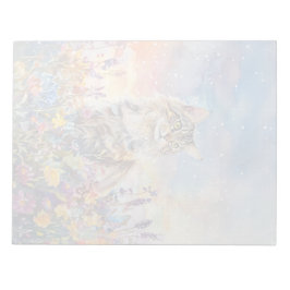 Maine Coon Cat - 11 inch x 8,5 inch Notitieblok