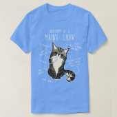Maine Coon Cat Anatomie TShirt (Design voorkant)