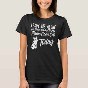 Maine Coon Cat Apparel Cats Owner Design T-shirt