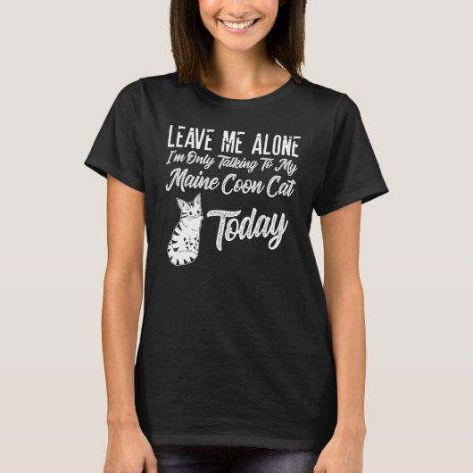 Maine Coon Cat Apparel Cats Owner Design T-shirt (Voorkant)