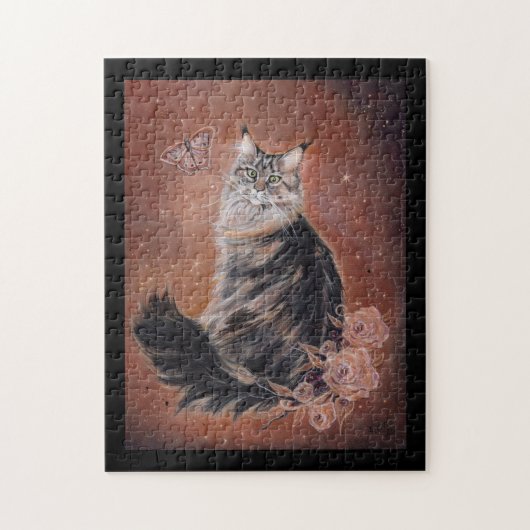 Maine coon cat art. door Renee Lavoie Legpuzzel (Verticaal)