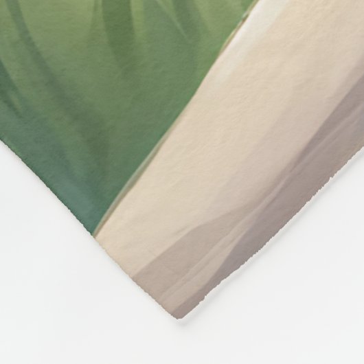 Maine Coon Cat Art Fleece Deken (Hoek)