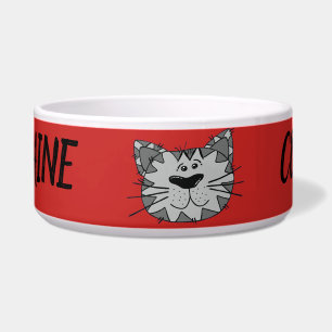 MAINE COON CAT BOWL VOERBAKJE
