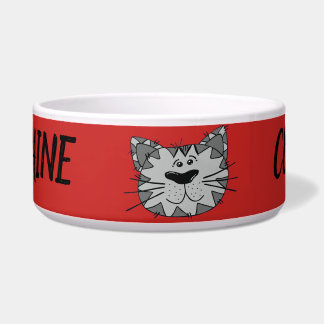 MAINE COON CAT BOWL VOERBAKJE