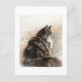 Maine Coon Cat Briefkaart (Voorkant)