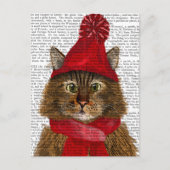 Maine Coon Cat Briefkaart (Voorkant)