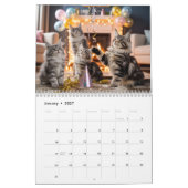 Maine Coon Cat Calendar Kalender (Jan 2027)
