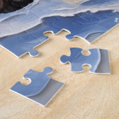 Maine Coon Cat Christmas Boat Holiday Legpuzzel (Zijkant)