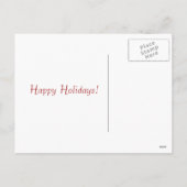 Maine Coon Cat Christmas Briefkaart (Achterkant)