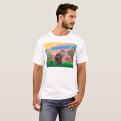 Maine Coon Cat - Dagster T-shirt (Voorkant volledig)