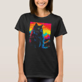 Maine Coon Cat Design T-shirt (Voorkant)