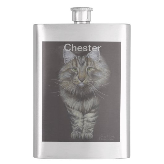 Maine Coon Cat Flacon (Voorkant)