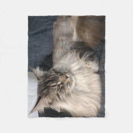 Maine Coon Cat Fleece Deken