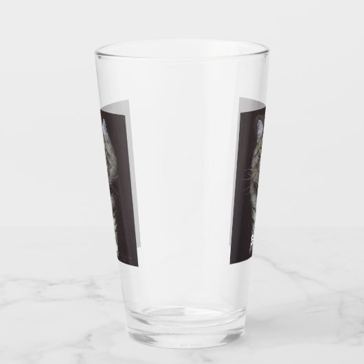 Maine Coon Cat Glas (Rechts)