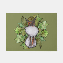 Maine Coon Cat Ivy Dilute Calico Deurmat