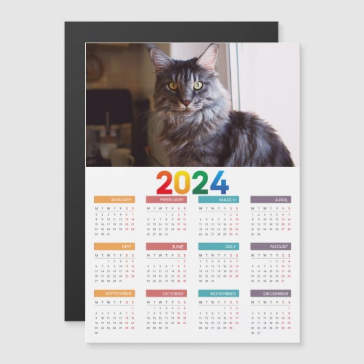 Maine Coon Cat Kalender (Voorkant / Achterkant)