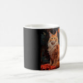 Maine Coon cat Koffiemok (Voorkant rechts)