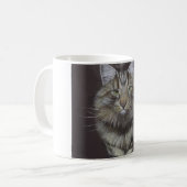 Maine Coon Cat Koffiemok (Voorkant links)