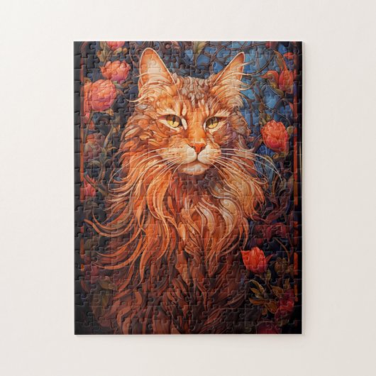 Maine Coon cat Legpuzzel (Verticaal)