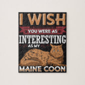 Maine Coon Cat Legpuzzel (Verticaal)