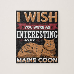 Maine Coon Cat Legpuzzel