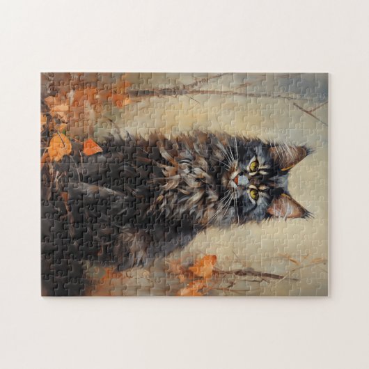 Maine Coon cat Legpuzzel (Horizontaal)