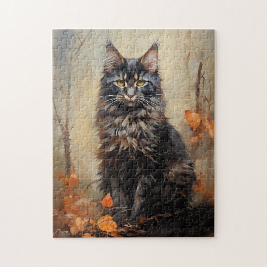 Maine Coon cat Legpuzzel (Verticaal)