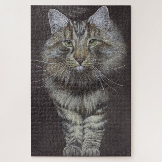 Maine Coon Cat Legpuzzel (Verticaal)