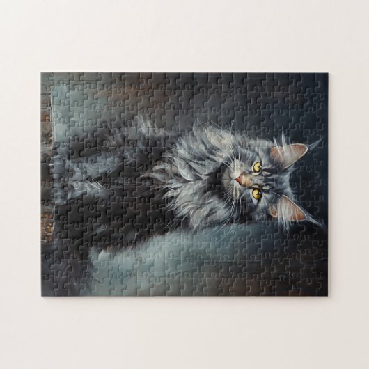 Maine Coon cat Legpuzzel (Horizontaal)