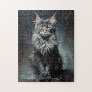Maine Coon cat Legpuzzel