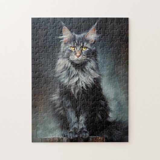 Maine Coon cat Legpuzzel (Verticaal)