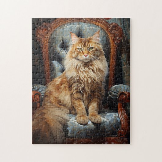 Maine Coon cat Legpuzzel (Verticaal)