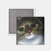 MAINE COON CAT Magnet (Voorkant / Achterkant)