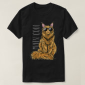 Maine Coon Cat Main Cool T-shirt (Design voorkant)