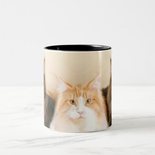 Maine coon Cat mokken (Center)