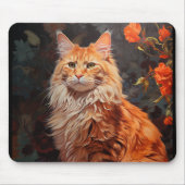 Maine Coon cat Muismat (Voorkant)