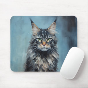 Maine Coon cat Muismat