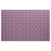 maine coon cat paars stof (Fat Quarter)