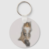 Maine Coon Cat - Patch Sleutelhanger (Voorkant)
