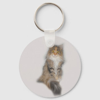 Maine Coon Cat - Patch Sleutelhanger